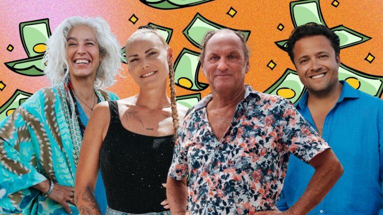 Nisha Tara, Eline, Fred en Timothy in B&B Vol Liefde.