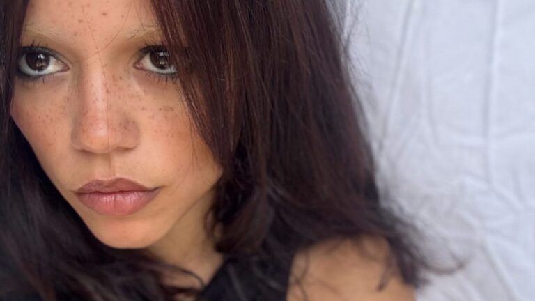 Een selfie van Jenna Ortega.