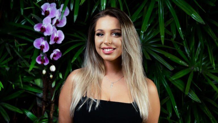 Shirley, toen ze meedeed aan Temptation Island.