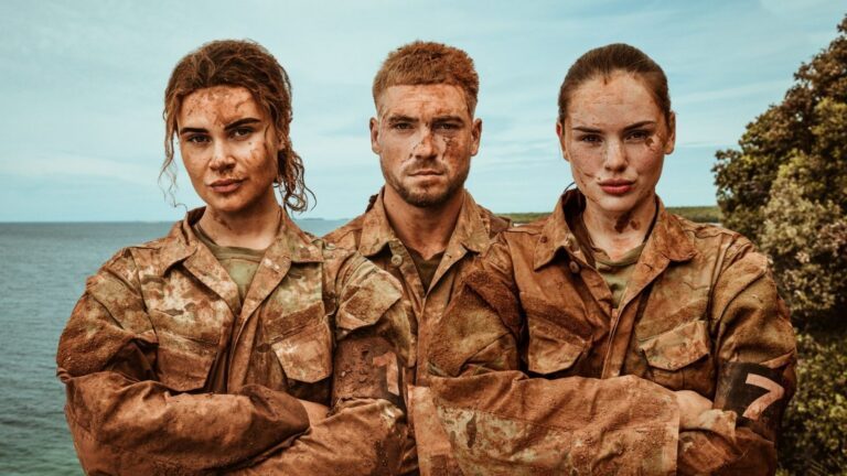 Rachel, Matthijs en Famke in Special Forces VIPS.