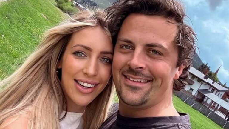 Selfie van Mike en Denise uit Winter Vol Liefde.