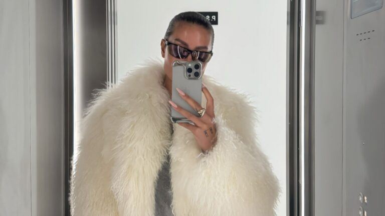 Mirror-selfie van Jaimie Vaes.