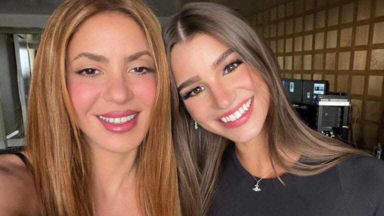 Selfie van Shakira.