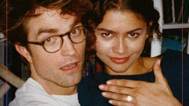 Foto van acteurs: Zendaya en Robert Pattinson in de nieuwe film "The Drama".