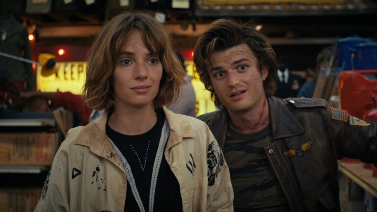 Robin en Steve uit Stranger Things.