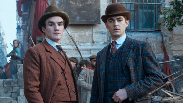 Hero Fiennes in de serie Young Sherlock.