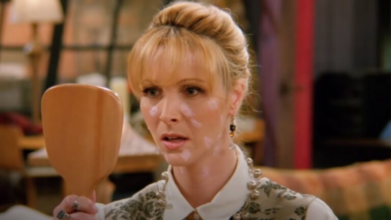 Phoebe Buffay met waterpokken.