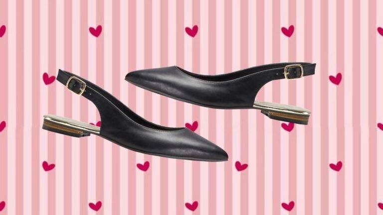 Slingbacks van de Van Haren.