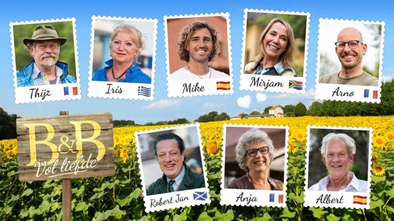Deelnemers B&B Vol Liefde 2024.