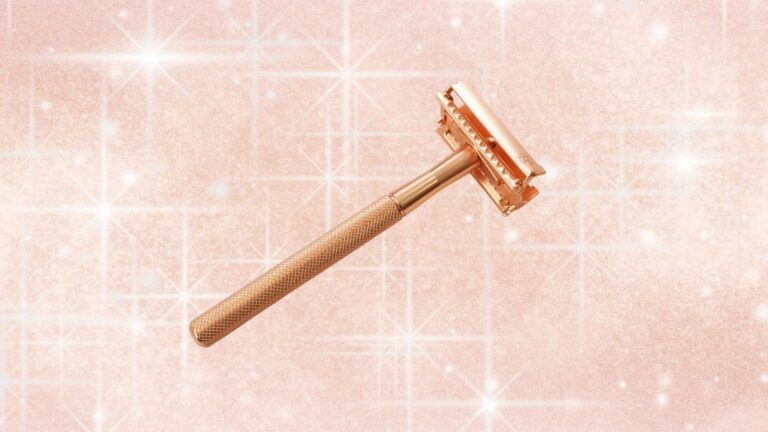 Bamboozy Safety Razor Rosé Goud.