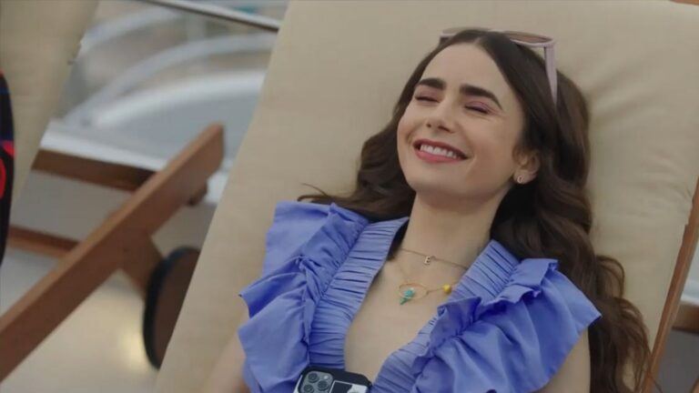 Lily Collins in Emily in Paris
