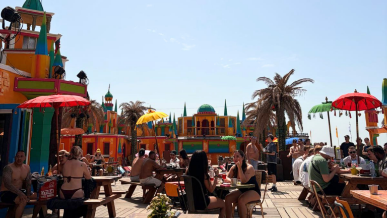 Strandfeestjes.