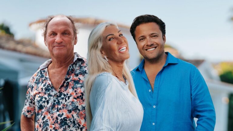 Fred, Caroline en Timothy uit B&B Vol Liefde 2026.