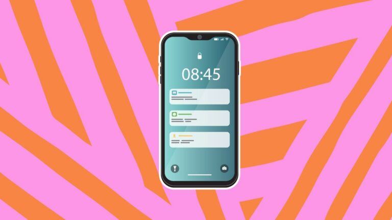 Illustratie van een smartphone.