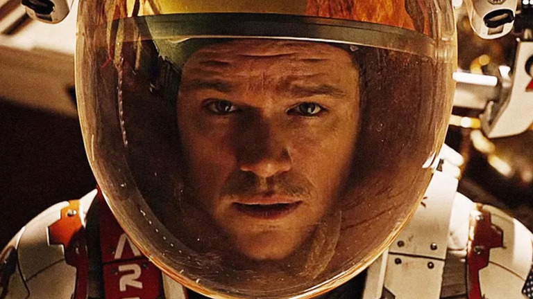 Matt Damon in The Martian.