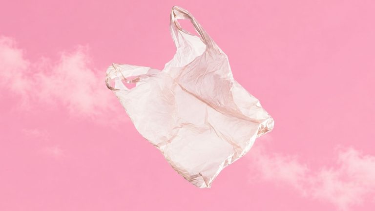 Plastic bag.