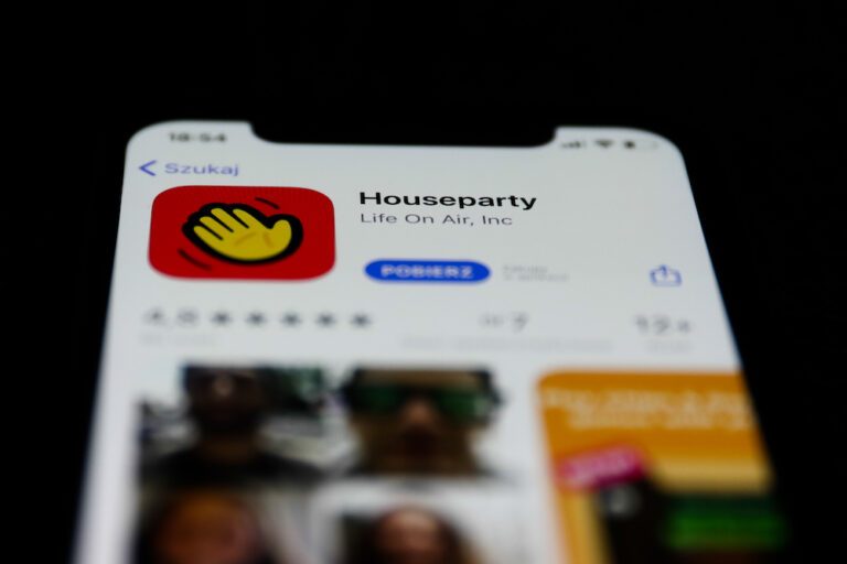 Het lijkt er op dat de app Houseparty je telefoon kan hacken