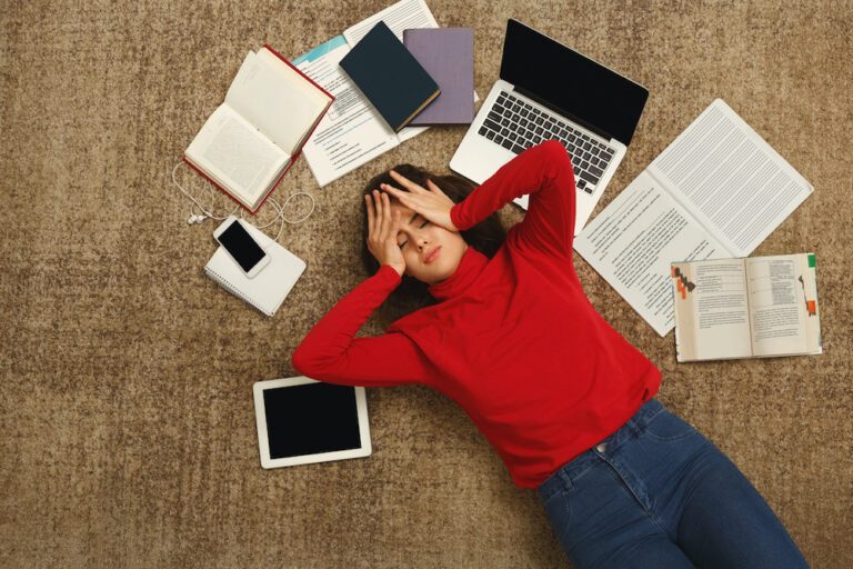 Z&oacute; kom jij af van stress door school