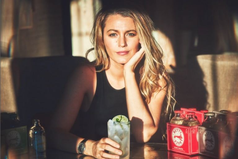 Blake Lively drinkt geen druppel alcohol meer en deelt haar gouden tip