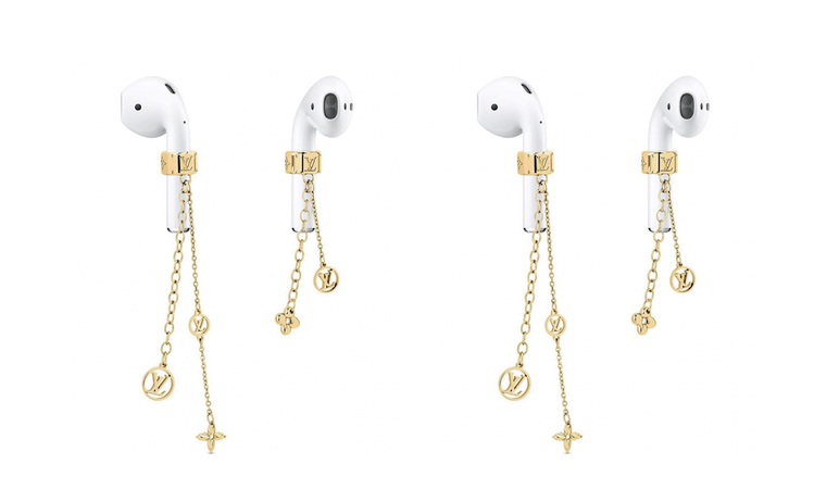 Airpods saai? Niet met deze &lsquo;airpod-oorbellen&rsquo; van Louis Vuitton