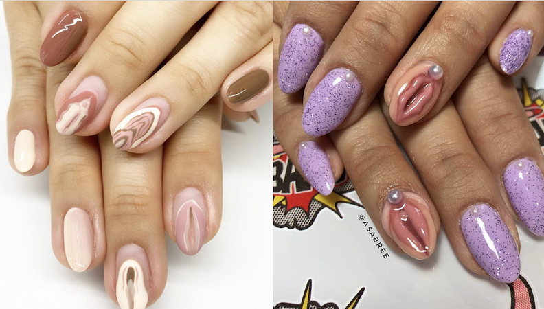 Gevalletje bizarre trend: &lsquo;vagina-nagels&rsquo; gaan het internet over