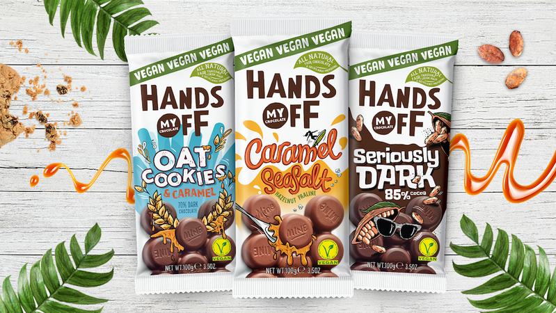 Hands Off My Chocolate komt met een nieuwe smaak en hij is hartstikke vegan