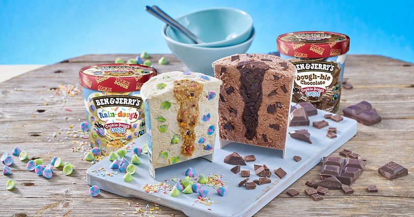 OMG! Ben & Jerry&rsquo;s komt met snackable cookie dough zonder ijs en we love it