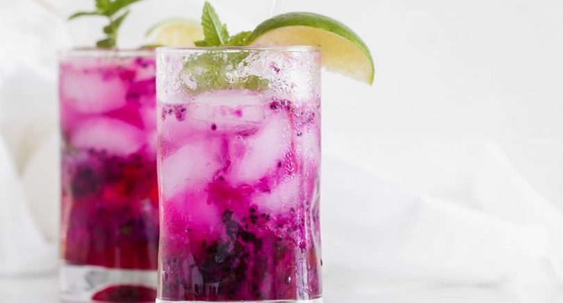 dragon fruit mojito