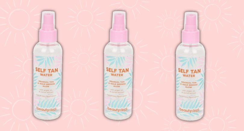 self tan water Actionn