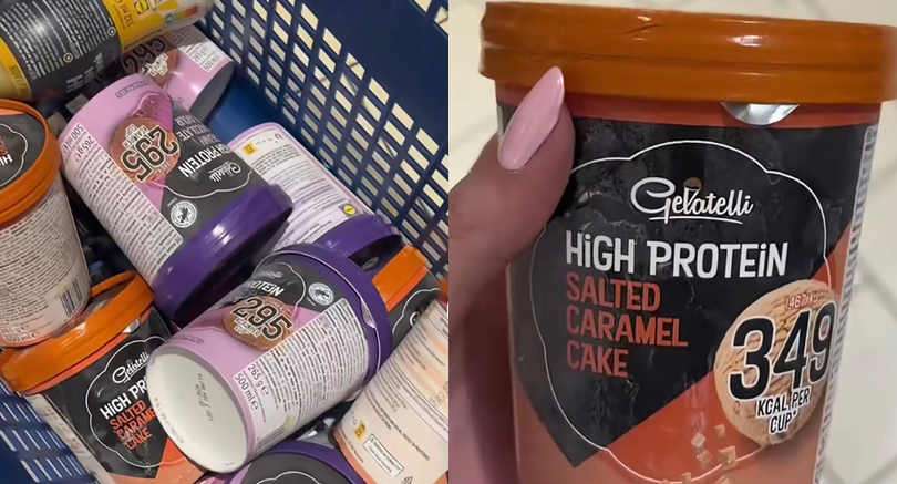 lidl high prote&iuml;ne ijs