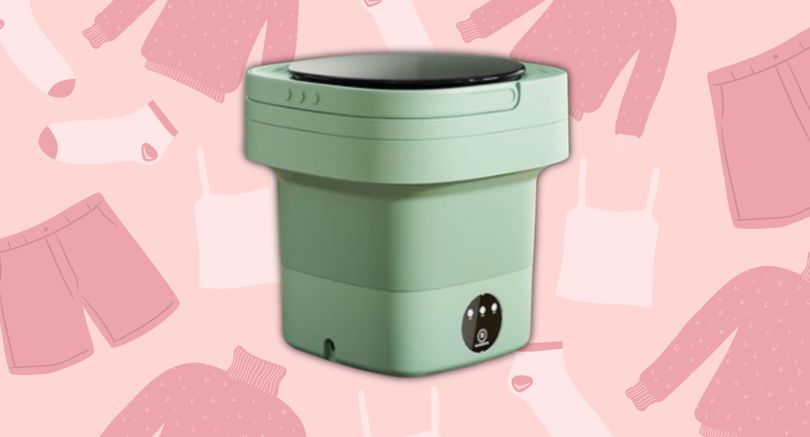OMG: deze inklapbare wasmachine wil iedere student hebben