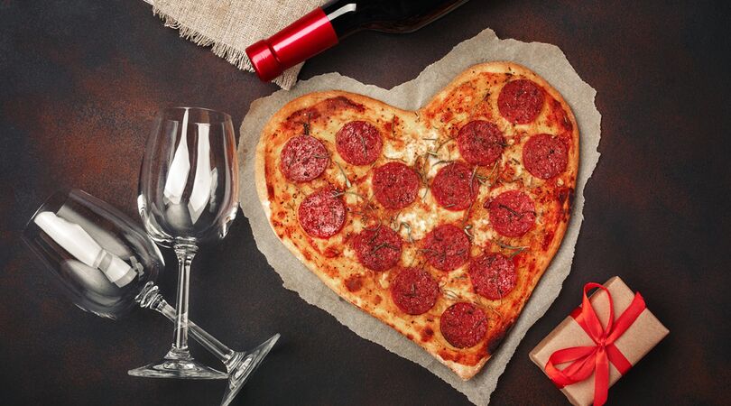 Toni Loco verkoopt hartjespizza speciaal voor jouw Valentijn
