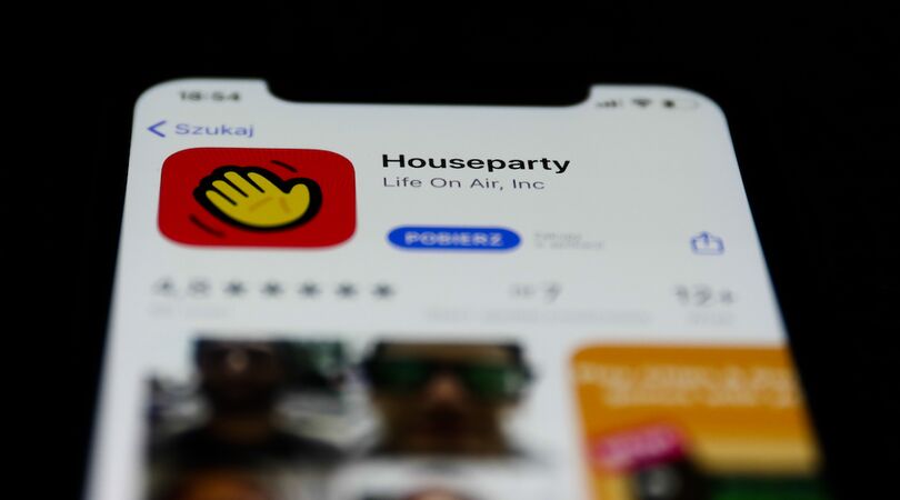 Het lijkt er op dat de app Houseparty je telefoon kan hacken