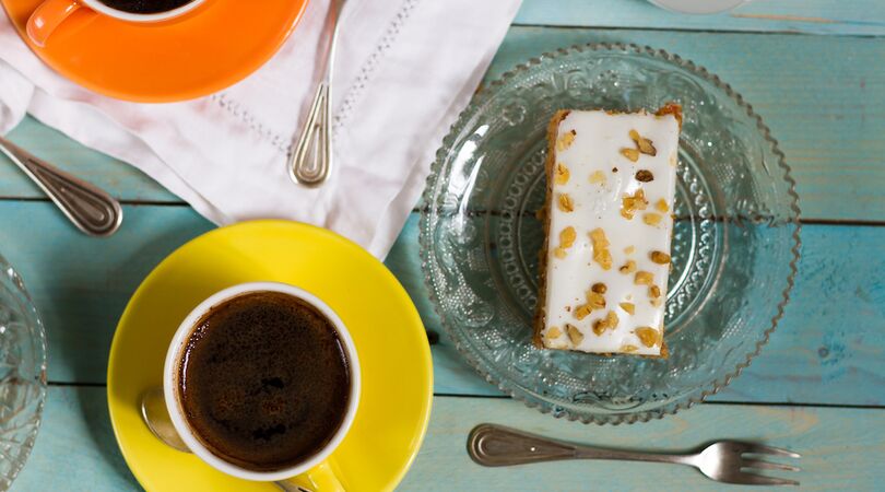 Deze coffee carrotcake word je favoriete tussendoortje