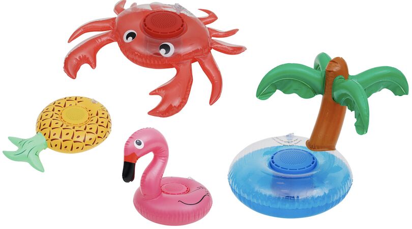 Deze drijvende speakers van de Action heb je nodig met dit warme weer