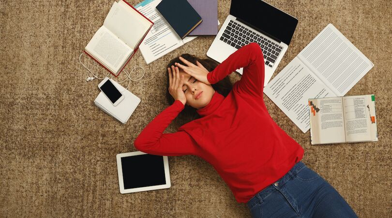 Z&oacute; kom jij af van stress door school