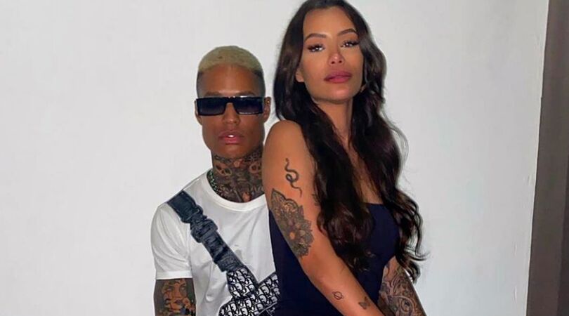 Oh oh: Yasmine Pierards is t&oacute;ch niet samen met tattooboy Tyrone
