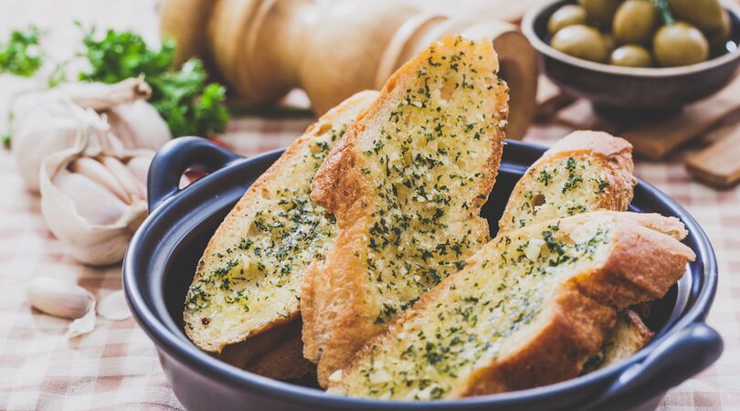 Dit is het recept voor knoflookbrood