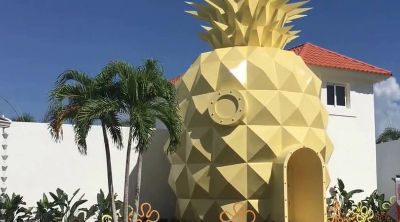 Overnachten in het ananashuisje van Spongebob: het kan bij dit resort