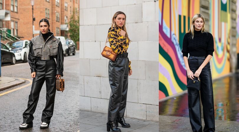 Wil je hebben: dit zijn d&eacute; mooiste broeken van imitatieleer