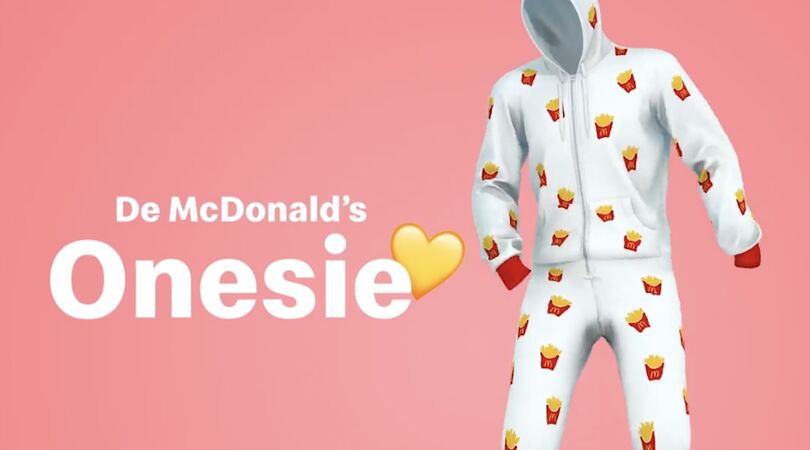Maak kans: McDonald&rsquo;s verloot nu speciale onesies voor jou en je bestie