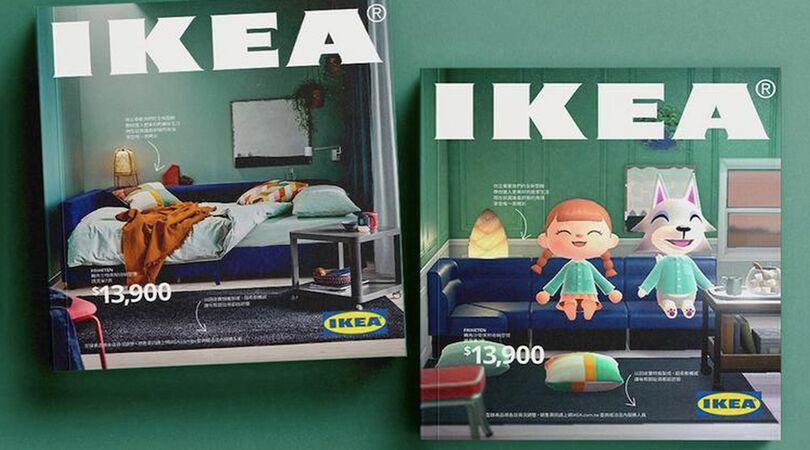 Deze IKEA catalogus in Animal Crossing stijl is t&eacute; leuk