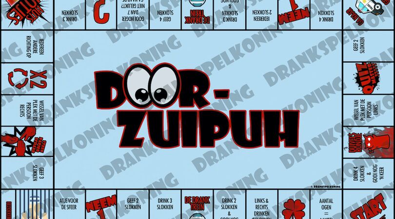 DoorZuipuh wordt h&eacute;t nieuwe drankspel voor wanneer de ouderwetse avonden weer doorgaan