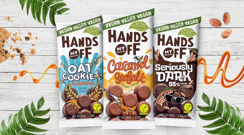 Hands Off My Chocolate komt met een nieuwe smaak en hij is hartstikke vegan