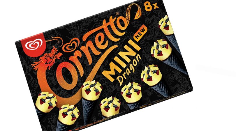 Yummy! Cornetto Dragon is de nieuwste lekkere ijssmaak voor de warme dagen