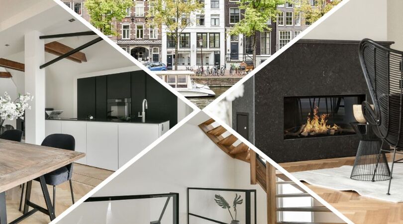 Wil je zien: deze 7 Amsterdamse grachtenpanden staan nu te koop op Funda