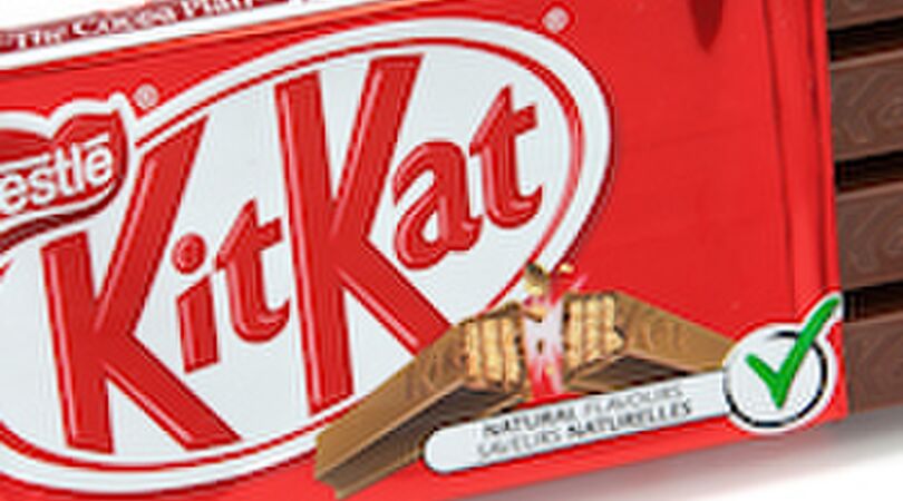 Je raadt nooit waar de binnenkant van een KitKat van gemaakt is!