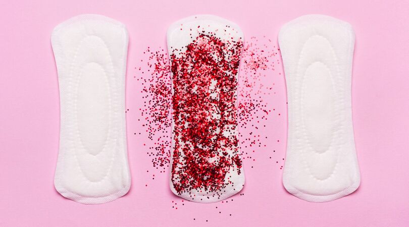 kleur-menstruatiebloed