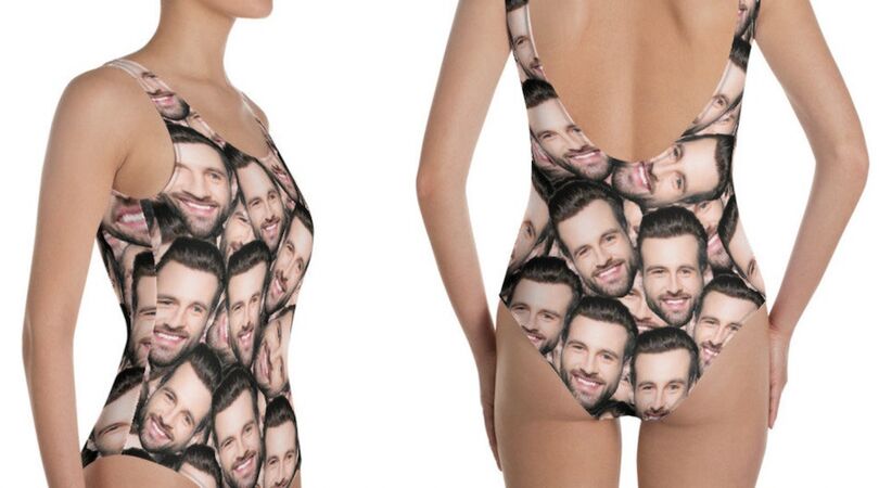 Hilarisch: je koopt nu dit gepersonaliseerde badpak (met het gezicht van je lover, bestie of huisdier erop)