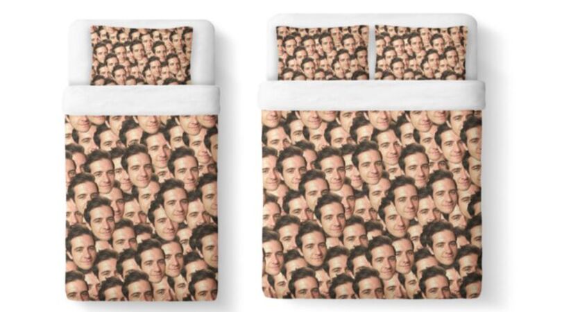 Hilarisch! Je kunt nu slapen onder een dekbed met het hoofd van jouw bestie